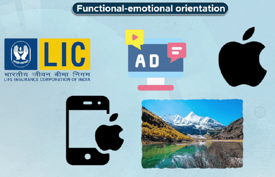 Functional versus emotional orientation