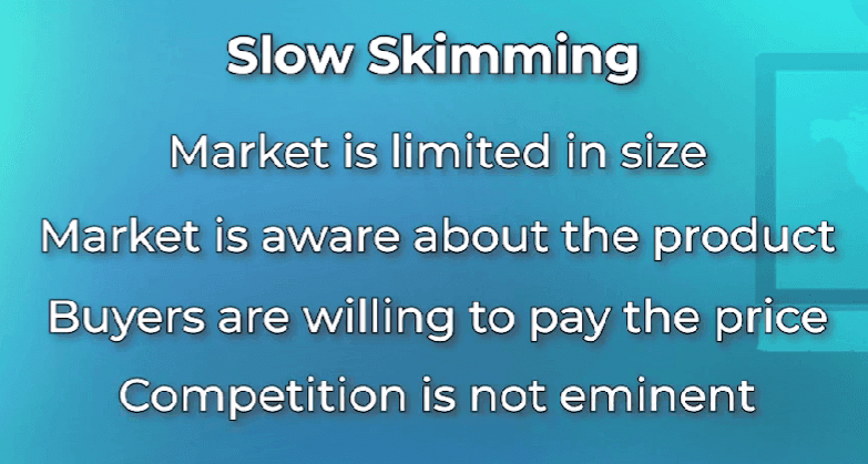 Slow skimming