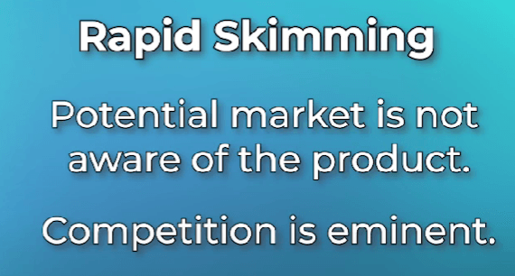 Rapid skimming