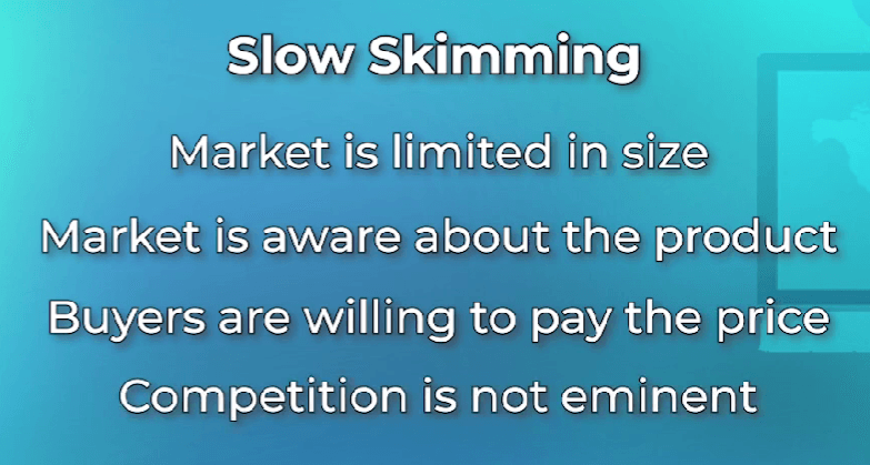 Slow skimming